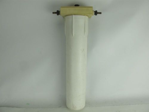 Laboratory water cartridge filter housing 4-5/8&#034; x 19-3/8&#034; od for sale