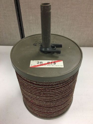 Sait flap discs 57016 (lot of 54 discs) 7x7/8&#034; 16g sanding united abrasives for sale