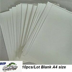 A4 size Hydrographic Blank Film printable BLAN water soluble transfer 10pcs PR
