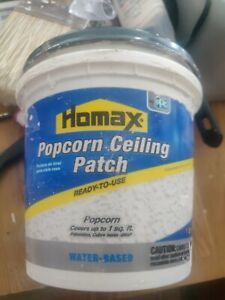 HOMAX 85424 Pre-Mixed Ceiling Texture,Water Base,Wht