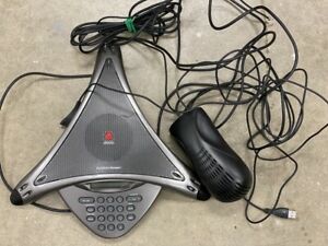 Polycom SoundStation Premier Conference IP Phone 2201-05201-001 w/Adapter