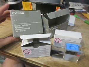 4 Canon Staple Cartridge A1 Photo Copier Copying Machine Replacement Office Box