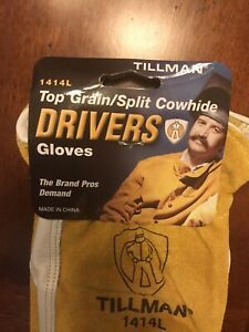 TILLMAN 5 PR GLOVES WELDING 25BL-2 PR, 48XL-1 PR, 24CM-1 PR, DRIVERS 1414XL-1 PR