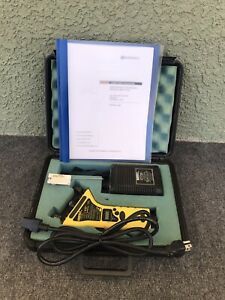 Barfield CT12A 3/32” 25-400 Lb. Digital Cable Tensiometer W/Case &amp; Power Supply