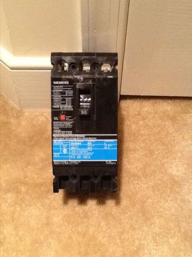 Siemens 30a  480 v    3pole breaker for sale