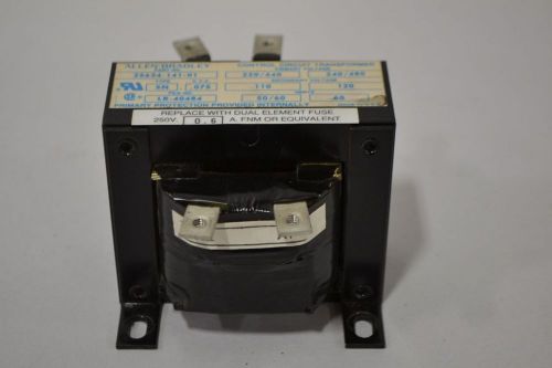 Allen bradley 25634-141-01 lr-40484 0.075kva 1ph 480v 120v transformer d299511 for sale