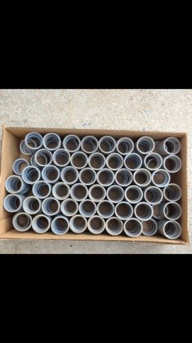 Lot Of (100) PVC Conduit Coulings 1-1/4&#034;