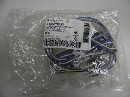 BRAD CONNECTIVITY 8R4000A16M030 1200700171 4 POLE FEMALE MICRO CHANGE RECEPTACLE