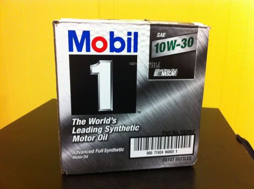 Mobil 1 94003 10W-30 Synthetic Motor Oil - 1 Quart (Pack of 6)