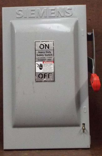 1 USED SIEMENS HF362 HEAVY DUTY SAFETY SWITCH *MAKE OFFER*