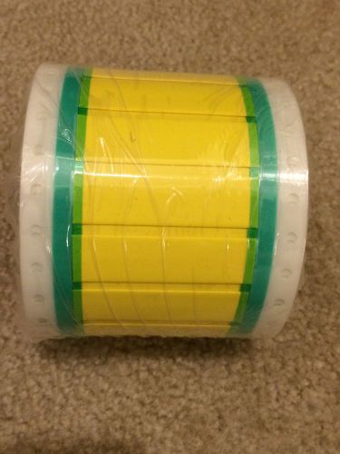 Yellow 3/8&#034; inch polyolefin heat shrink tubing 250 pieces 3:1 shrink ratio for sale