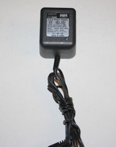 genuine LINKSYS D12-50-A POWER SUPPLY 12V 500mA GPSAS3-12P506-AM7HK