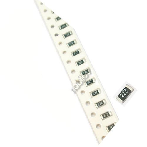 500 x SMD SMT 1206 Chip Resistors Surface Mount 2K2 2.2Kohm 222 +/-5% RoHs