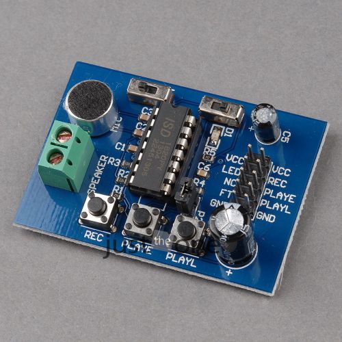 Hot ISD1820 Voice Board Voice Module Sound Recording Module On-Board Microphone