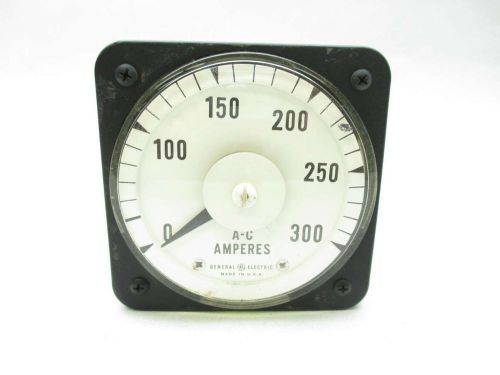 GENERAL ELECTRIC GE 50-100131LSRX1 0-300A AMP METER D462543