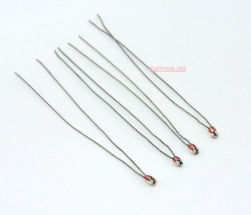 3pcs NTC Thermistor 10K ohm 1%  Glass Encapsulated 1.25mm Temperature Sensor