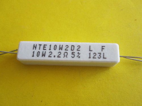 RESISTOR 2,2 OHM 10W 5% FLAMEPROOF (1 ITEM)