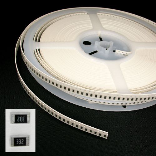 5000 smd smt 1206 chip resistors surface mount 3k3 3.3k ohm ohms 332 +/-5% rohs for sale