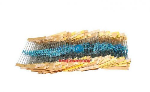 1/4W 1% Metal Film Resistor Kit 122 Value *10pcsTotal:1220Pcs free combination