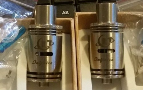 INFINITE CLT V2/RDA/PREBUILT/SUPER TIGER COILS/CHUFF/0.2-0.4 OHMS/READY2VAPE NOW