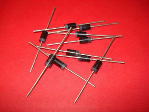 (10) Motorola 1N5820 Schottky Diode / 3 amps forward , 20PIV / NOS &amp; Hand Tested