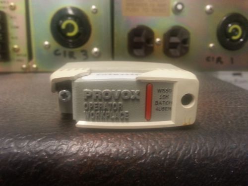 Provox OWP WS30 10K Batch 4 User Application Module CL7663X1-BA13 PN#22B1428X132