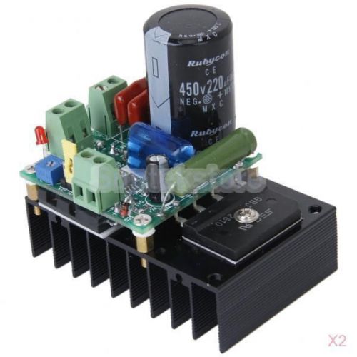 2xDC/AC Motor Speed Driver Controller PWM MACH3 Spindle Governor 15-160V/12-110V