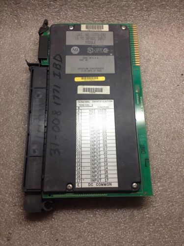 (J2) ALLEN-BRADLEY 1771-IBD POWER SUPPLY MODULE