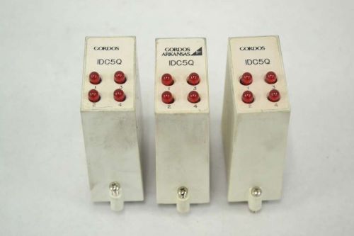 LOT 3 GORDOS IDC5Q RELAY MODULE 14-PIN 10-60V-DC 50MA B368676