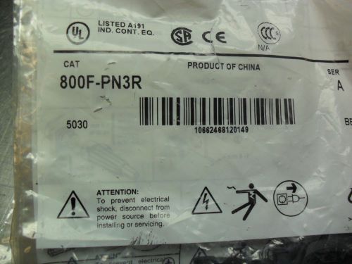 QTY 2 - ALLEN BRADLEY 800F-PN3R  LED MODULE W/ LATCH  nib free ship