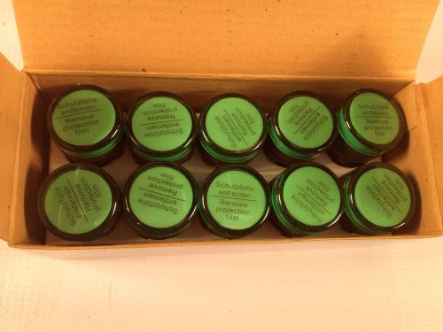 Lot of 10 new yc-22g-120 22mm compact green pilot light fits  cl-502g 120v ac/dc for sale
