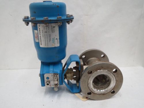 NELES JAMESBURY 7150-31-3600TTT2 275CWP PNEUMATIC FLANGED 3IN BALL VALVE B257293