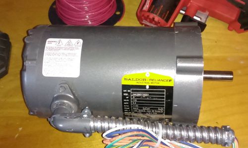 Baldor Reliance {elevator door operator} motor (New)