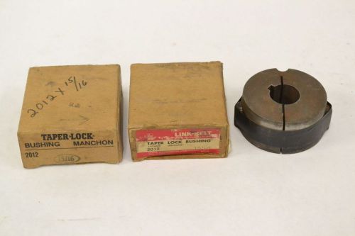 LOT 3 NEW LINK-BELT 2012 15/16 TAPER LOCK BUSHING 15/16IN BORE B314361