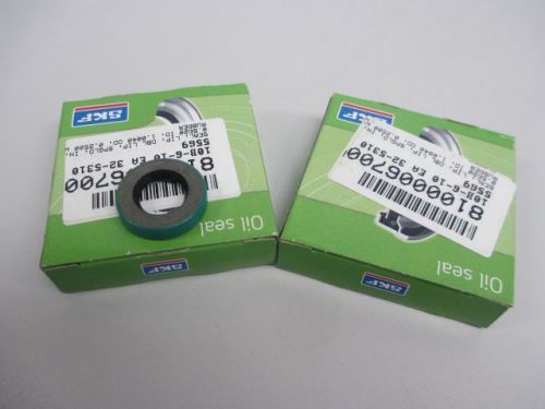 LOT 2 NEW SKF CR 5569 OIL SEAL D231473