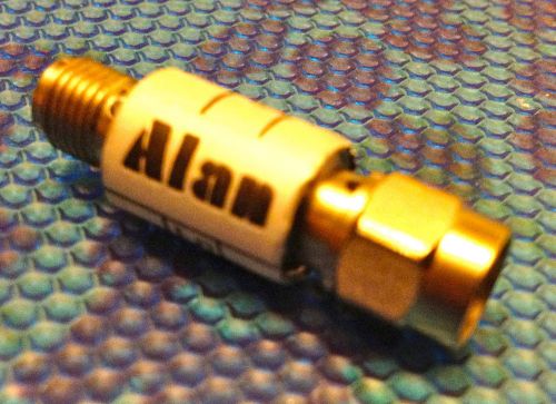 Get 2 ALAN 3dB Fixed Coaxial Attenuator DC-18GHz MaxP-2W ave SMA(m)(f) 50MP3