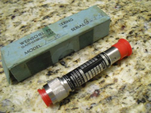 WEINSCHEL ENGINEERING ATTENUATOR MODEL 1-80 dB