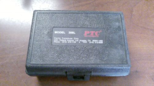 PTC Instruments Durometer Model 306 L, in Case, lab, semiconductor equipment