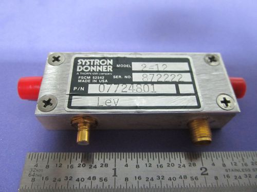 Systron donner rf lev 2-12 unit thron emi ?? bin#11-03 for sale