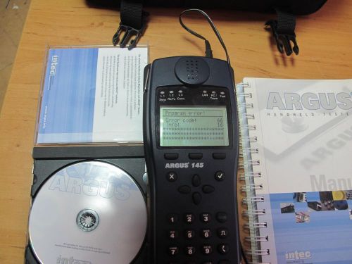 Intec Argus 145 SHDSL Combitester DSL ADSL Tester Netzwerktester Diagnosegerat