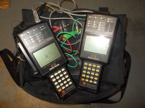 SUNRISE TELECOM SUNSET MTT 2X  Rugged , bag , clips  Tested Working