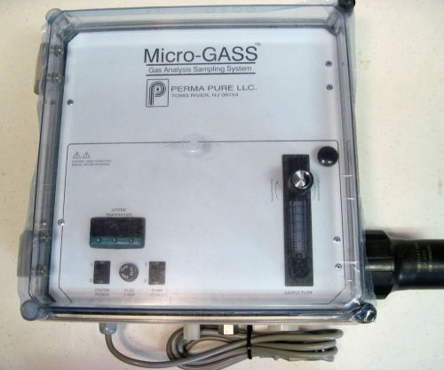 NEW PERMA PURE MICRO-GASS GAS ANALYSIS SAMPLING SYSTEM UG-1212 ANALYZER 110V