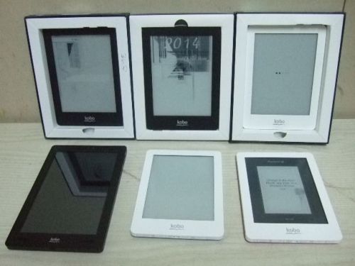 5 Kobo Glo eReader 2GB WiFi Touchscreen Black / White, 1 Arc 7 HD 32GB Tablet