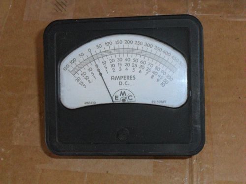 VINTAGE EMC DC Volt METER 0 - 500A