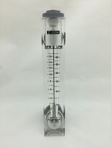 Water FLOWMETER - ROTAMETER 2-16 gpm