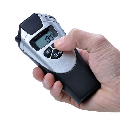 Ultrasonic distance tester lcd rangefinder infrared laser point measurer cp-3009 for sale