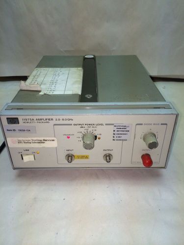 Agilent / HP 11975A 2 to 8 GHz Amplifier