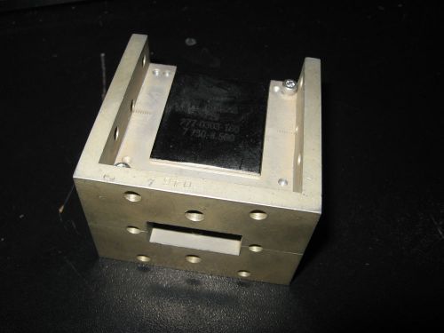 Wr112 waveguide circulator ferrocom 729 7.75 - 8.5 ghz cover flg - used for sale