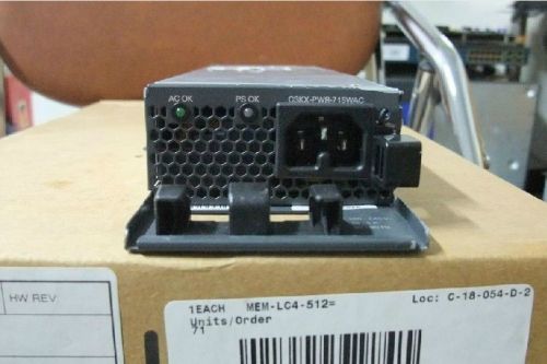 Cisco C3KX-PWR-715WAC Power Supply for 3750-X/3560-X