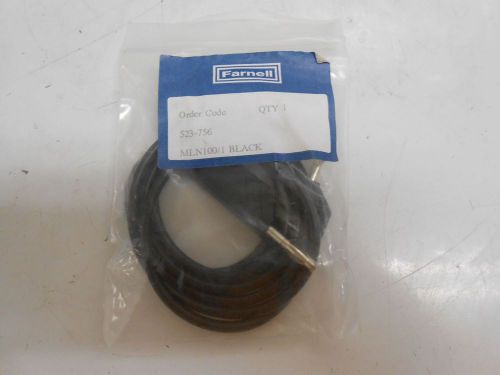 FARNELL MLN100 /1 BLACK 523-756 TEST LEAD